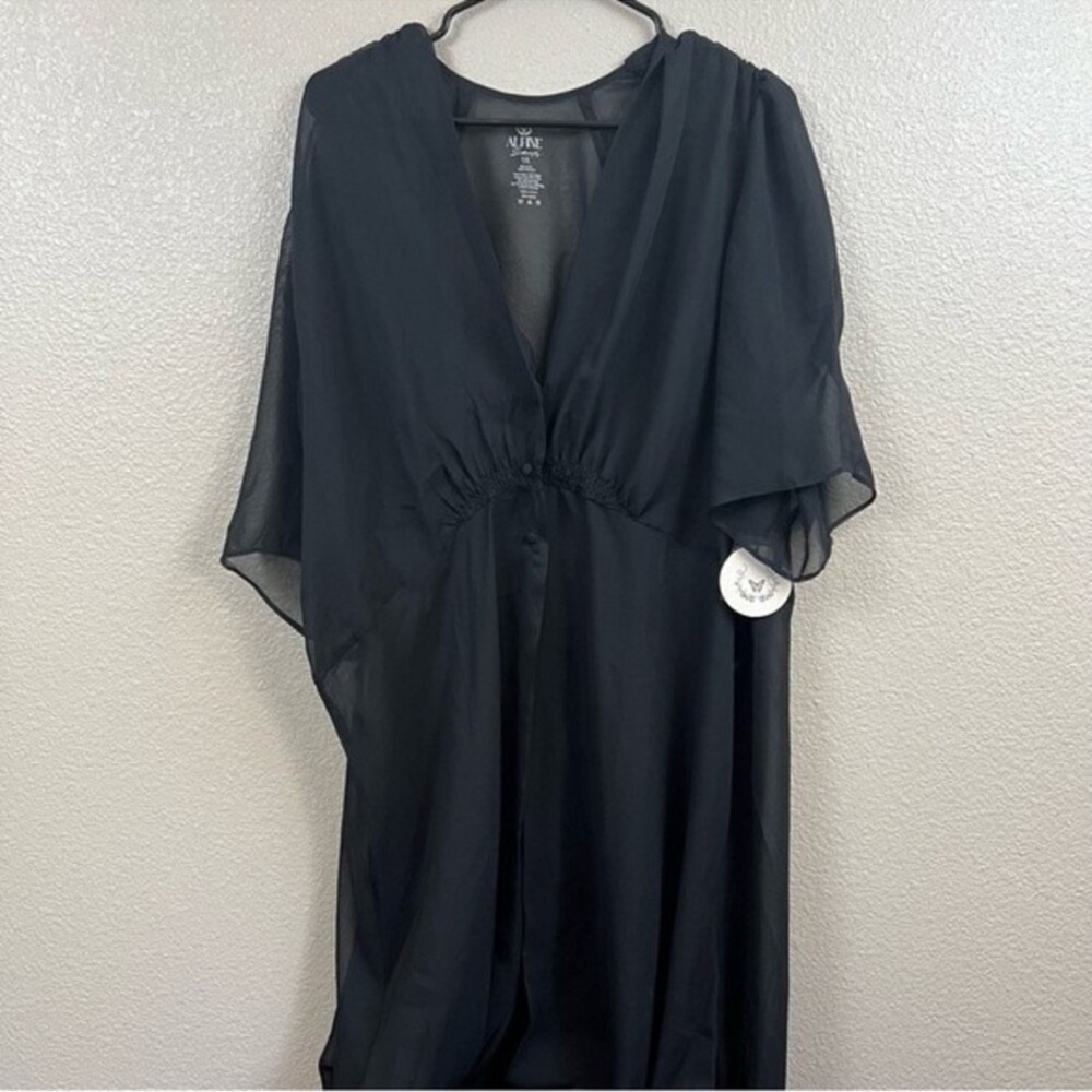 Alpine Butterfly Black Bisous Cover Up